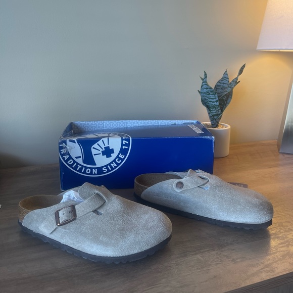 Birkenstock Boston | Taupe | Size 36 - Narrow - Picture 5 of 16